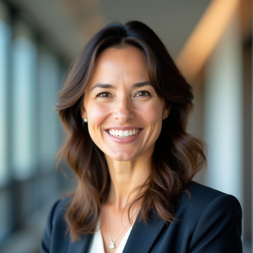 Retrato de Elena Torres, CEO.