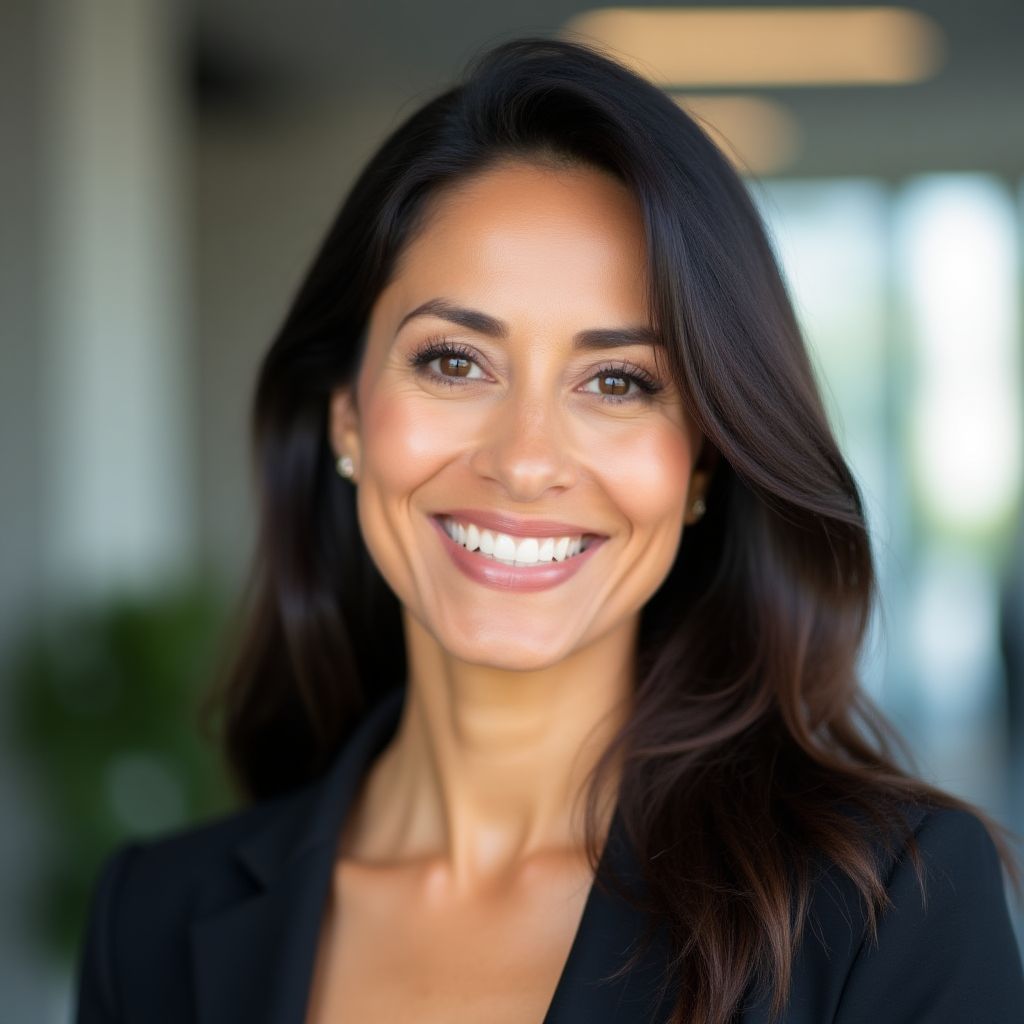 Retrato de Elena Vargas, CEO y Fundadora.